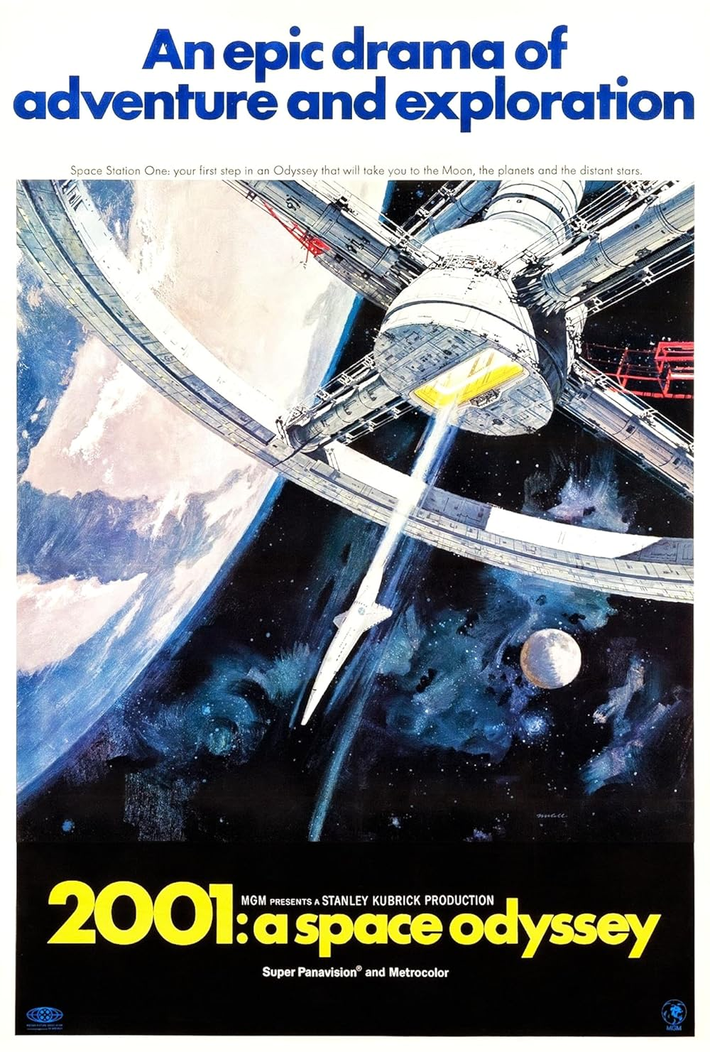 2001: A Space Odyssey movie poster